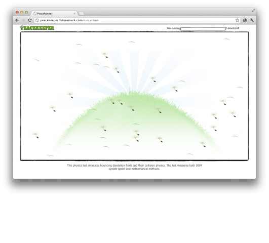 Browser-Benchmark Peacekeeper von Futuremark